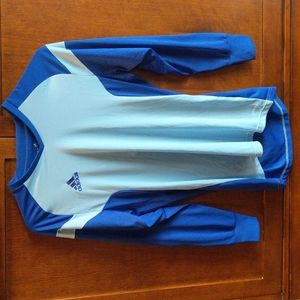 Adidas Men's Medium Blue and Light Blue